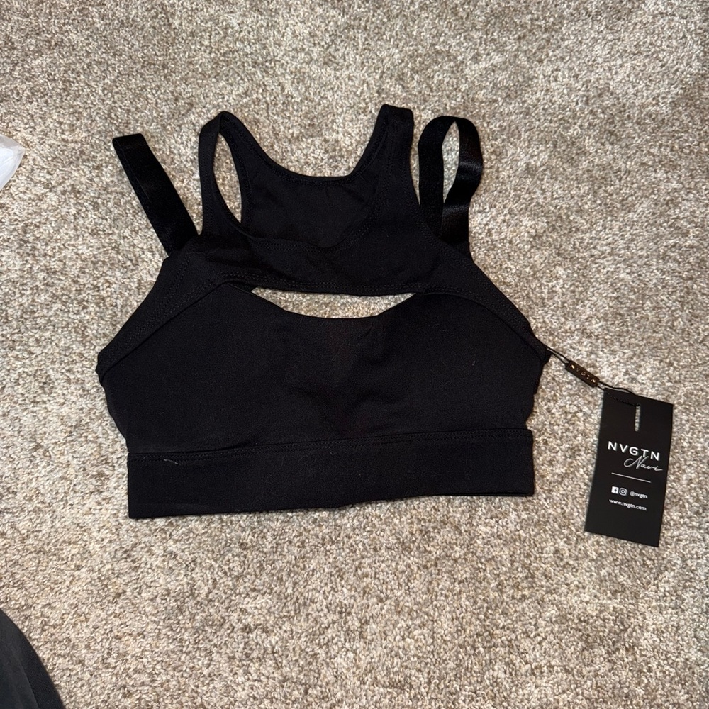 NVGTN Women's Black Sports Bra